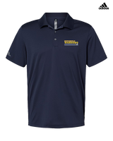 Montoursville HS Football Stripes - Mens Adidas Polo