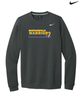 Montoursville HS Football Stripes - Mens Nike Crewneck