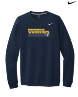 Montoursville HS Football Stripes - Mens Nike Crewneck
