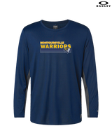 Montoursville HS Football Stripes - Mens Oakley Longsleeve
