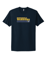 Montoursville HS Football Stripes - Mens Select Cotton T-Shirt