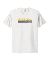 Montoursville HS Football Stripes - Mens Select Cotton T-Shirt