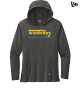 Montoursville HS Football Stripes - New Era Tri-Blend Hoodie