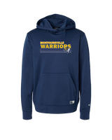 Montoursville HS Football Stripes - Oakley Performance Hoodie