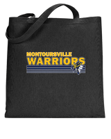 Montoursville HS Football Stripes - Tote