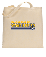 Montoursville HS Football Stripes - Tote