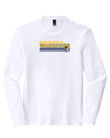 Montoursville HS Football Stripes - Tri-Blend Long Sleeve
