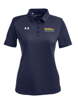 Montoursville HS Football Stripes - Under Armour Ladies Tech Polo