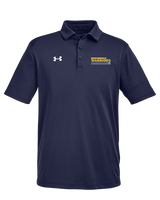 Montoursville HS Football Stripes - Under Armour Mens Tech Polo