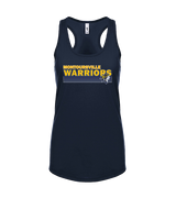 Montoursville HS Football Stripes - Womens Tank Top
