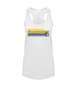 Montoursville HS Football Stripes - Womens Tank Top