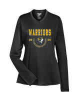 Montoursville HS Football Swoop - Womens Performance Longsleeve