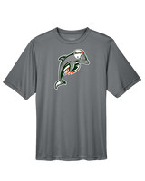 Mosley HS Football Dolphin Logo - Performance Shirt