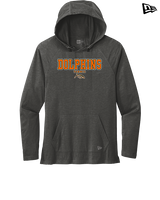 Mosley HS Tennis Block - New Era Tri-Blend Hoodie