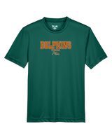 Mosley HS Tennis Block - Youth Performance Shirt