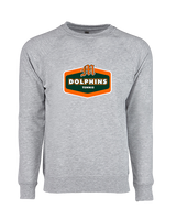 Mosley HS Tennis Board - Crewneck Sweatshirt