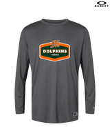 Mosley HS Tennis Board - Mens Oakley Longsleeve