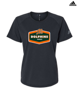 Mosley HS Tennis Board - Womens Adidas Performance Shirt