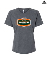 Mosley HS Tennis Board - Womens Adidas Performance Shirt