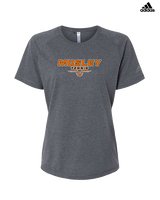 Mosley HS Tennis Design - Womens Adidas Performance Shirt