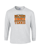 Mosley HS Tennis Stamp - Cotton Longsleeve