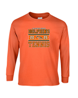 Mosley HS Tennis Stamp - Cotton Longsleeve