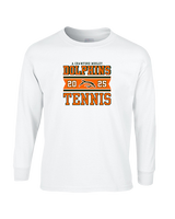 Mosley HS Tennis Stamp - Cotton Longsleeve