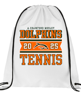 Mosley HS Tennis Stamp - Drawstring Bag
