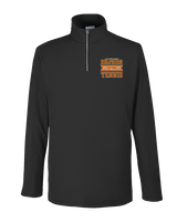 Mosley HS Tennis Stamp - Mens Quarter Zip
