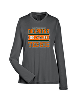 Mosley HS Tennis Stamp - Womens Performance Longsleeve