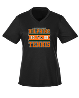 Mosley HS Tennis Stamp - Womens Performance Shirt