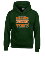Mosley HS Tennis Stamp - Youth Hoodie