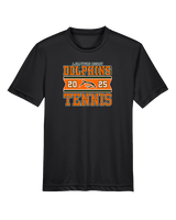 Mosley HS Tennis Stamp - Youth Performance Shirt