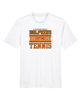 Mosley HS Tennis Stamp - Youth Performance Shirt