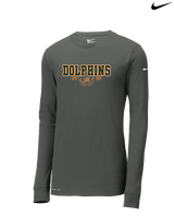 Mosley HS Tennis Swoop - Mens Nike Longsleeve
