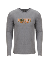 Mosley HS Tennis Swoop - Tri-Blend Long Sleeve