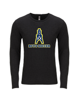 Mount Pleasant HS Boys Soccer - Tri-Blend Long Sleeve