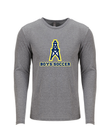 Mount Pleasant HS Boys Soccer - Tri-Blend Long Sleeve