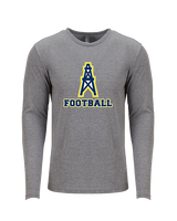 Mount Pleasant HS Football - Tri-Blend Long Sleeve