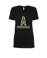 Mount Pleasant HS Football - Womens Vneck