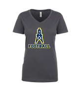 Mount Pleasant HS Football - Womens Vneck