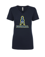 Mount Pleasant HS Football - Womens Vneck
