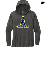 Mount Pleasant HS Girls Golf - New Era Tri-Blend Hoodie