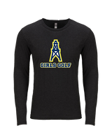 Mount Pleasant HS Girls Golf - Tri-Blend Long Sleeve