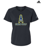 Mount Pleasant HS Girls Golf - Womens Adidas Performance Shirt