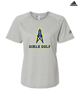 Mount Pleasant HS Girls Golf - Womens Adidas Performance Shirt