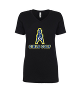 Mount Pleasant HS Girls Golf - Womens Vneck