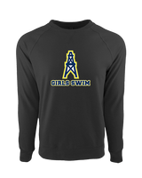 Mount Pleasant HS Girls Swim - Crewneck Sweatshirt