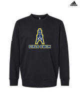 Mount Pleasant HS Girls Swim - Mens Adidas Crewneck