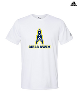 Mount Pleasant HS Girls Swim - Mens Adidas Performance Shirt